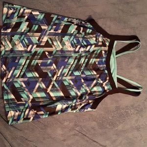 Tank top with built in bra